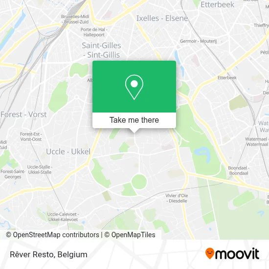 Rêver Resto map