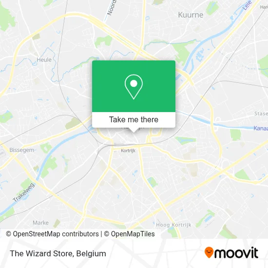 The Wizard Store map