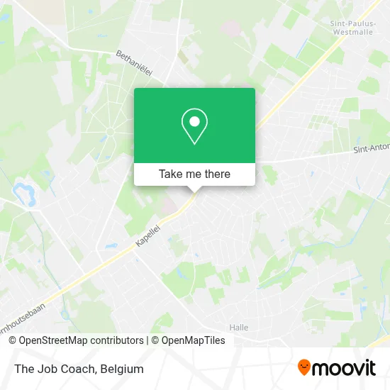 The Job Coach map