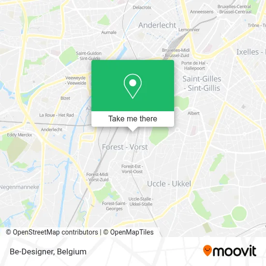 Be-Designer map