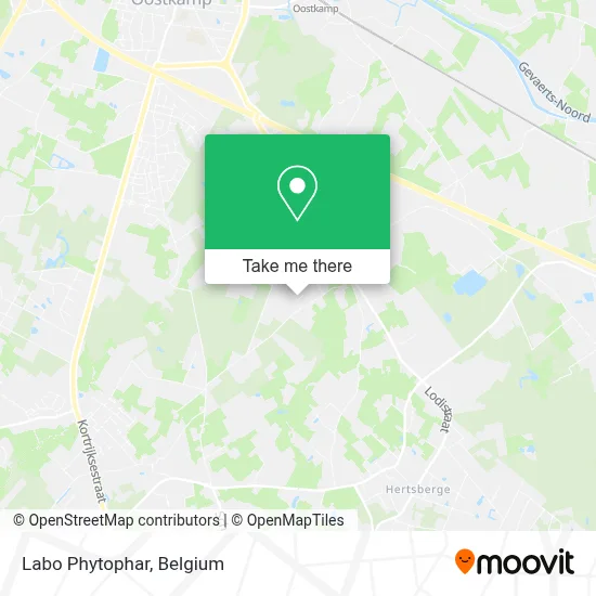 Labo Phytophar map