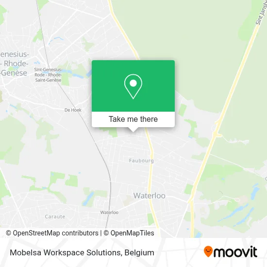 Mobelsa Workspace Solutions map