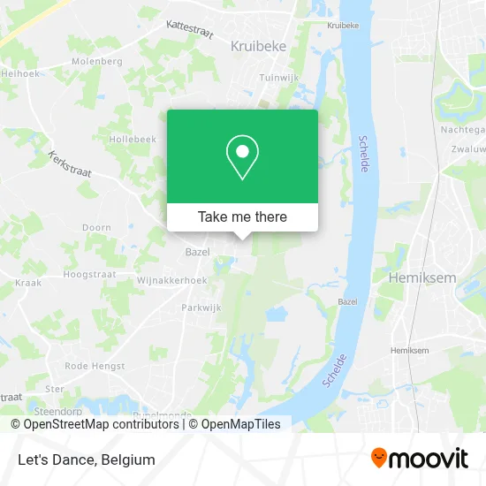 Let's Dance map