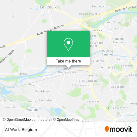 At Work map