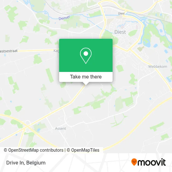 Drive In map