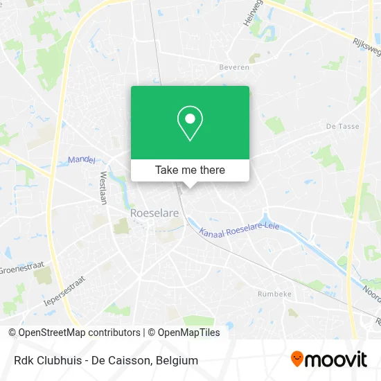 Rdk Clubhuis - De Caisson plan