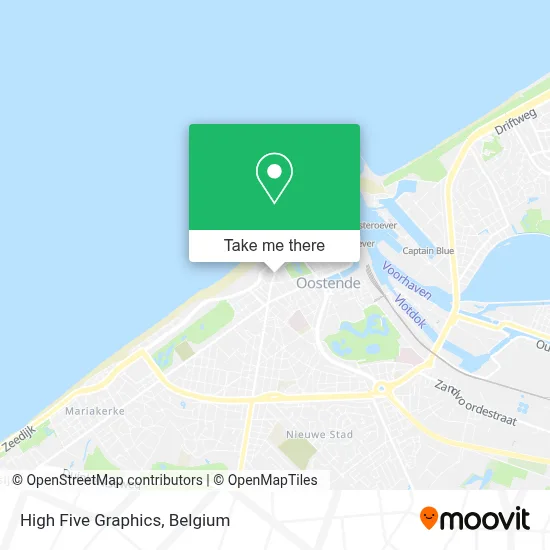 High Five Graphics map
