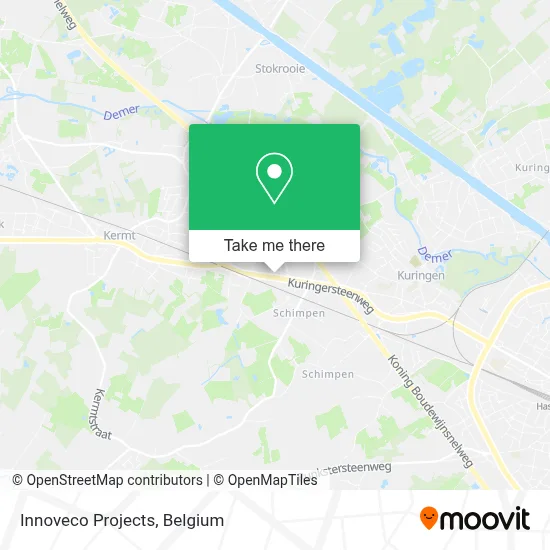 Innoveco Projects map