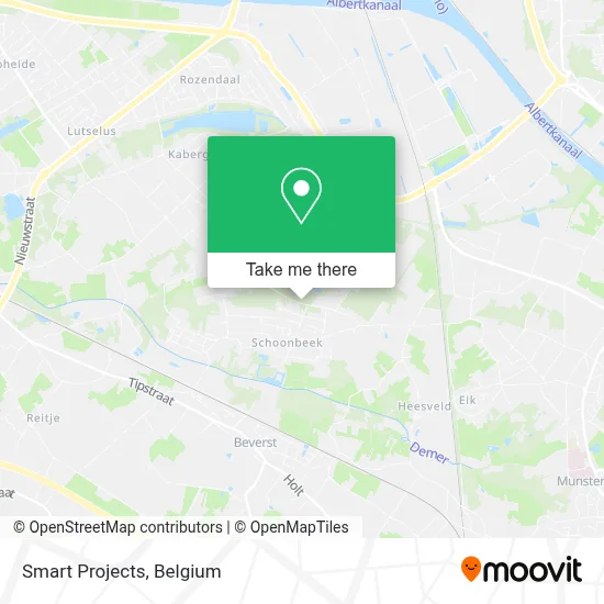 Smart Projects map