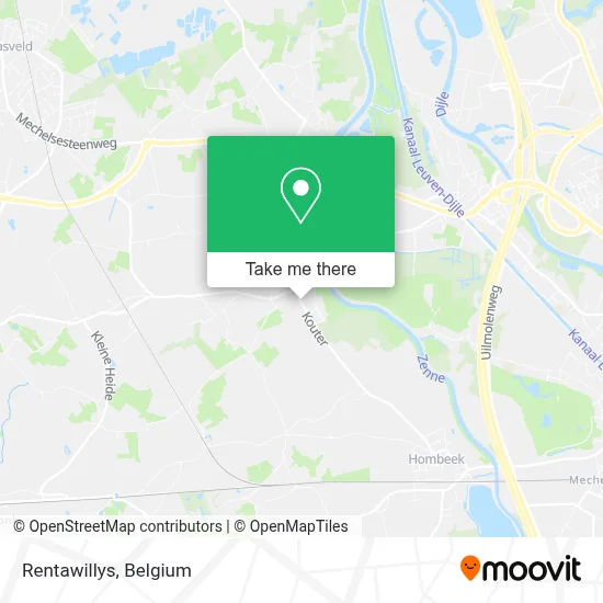 Rentawillys map