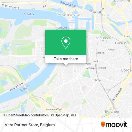Vitra Partner Store map