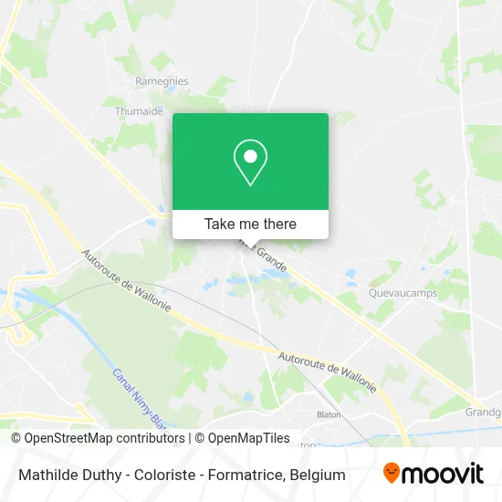 Mathilde Duthy - Coloriste - Formatrice map