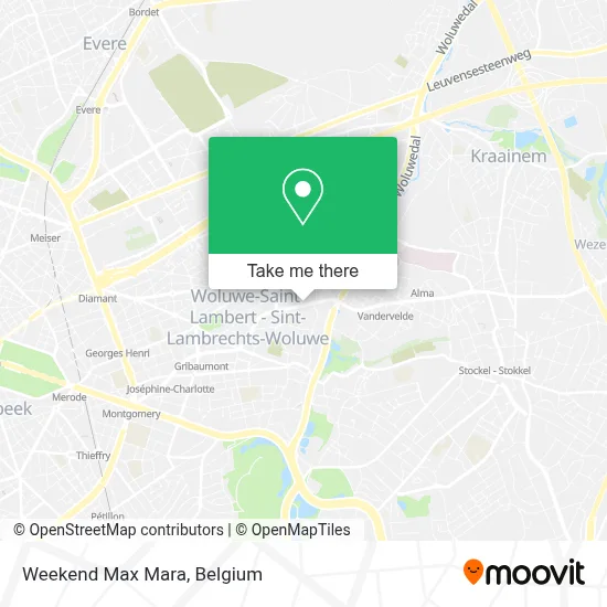 Weekend Max Mara map