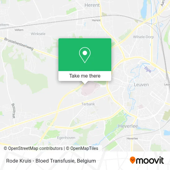 Rode Kruis - Bloed Transfusie map