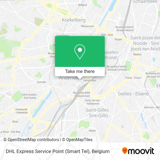 DHL Express Service Point (Smart Tel) map