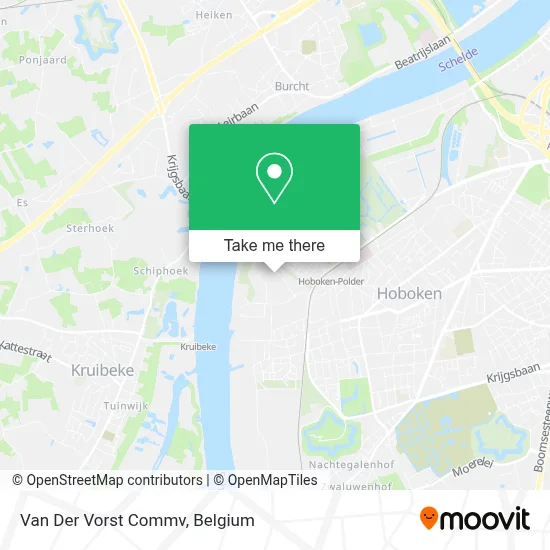 Van Der Vorst Commv map