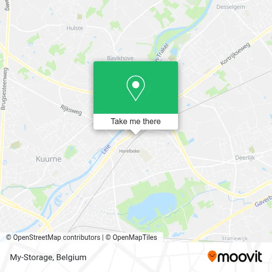 My-Storage map