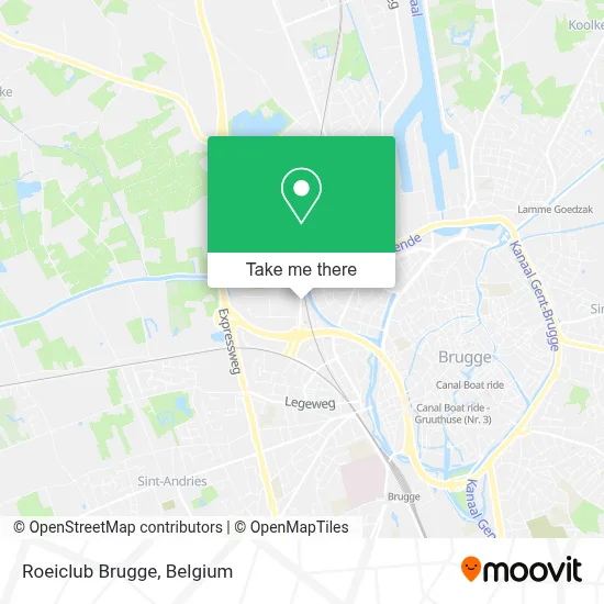 Roeiclub Brugge map
