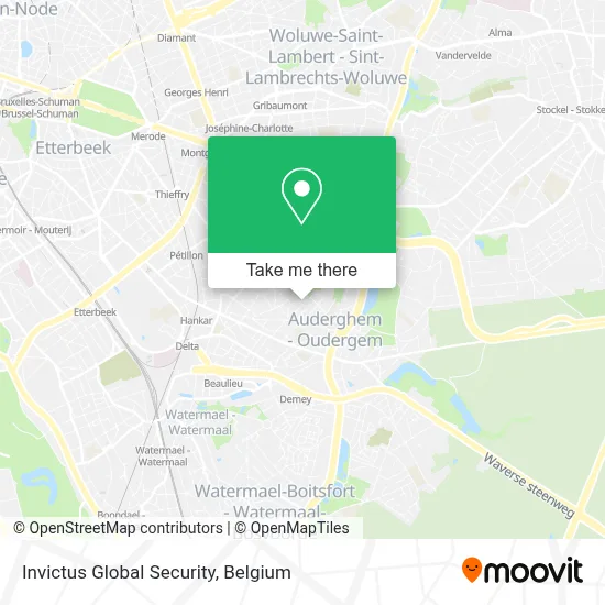 Invictus Global Security map