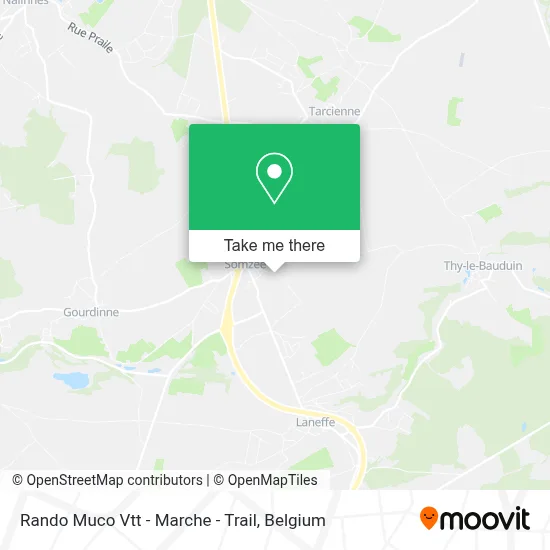 Rando Muco Vtt - Marche - Trail plan