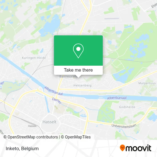 Inketo map
