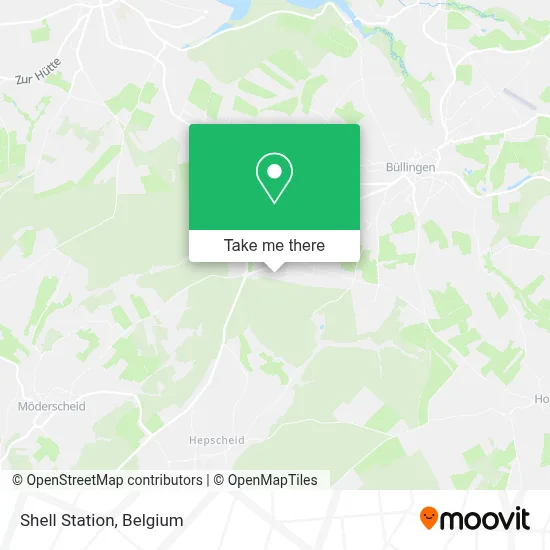 Shell Station map