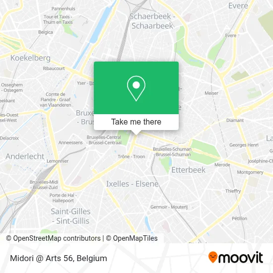 Midori @ Arts 56 map