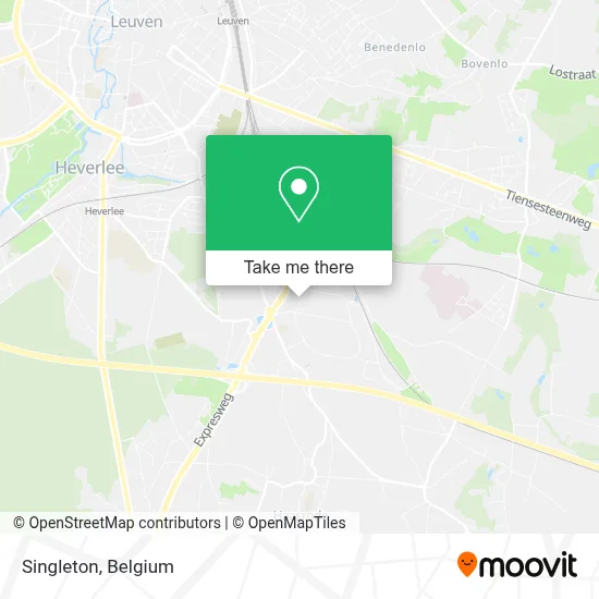 Singleton map