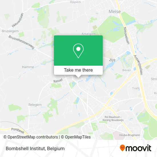 Bombshell Institut map