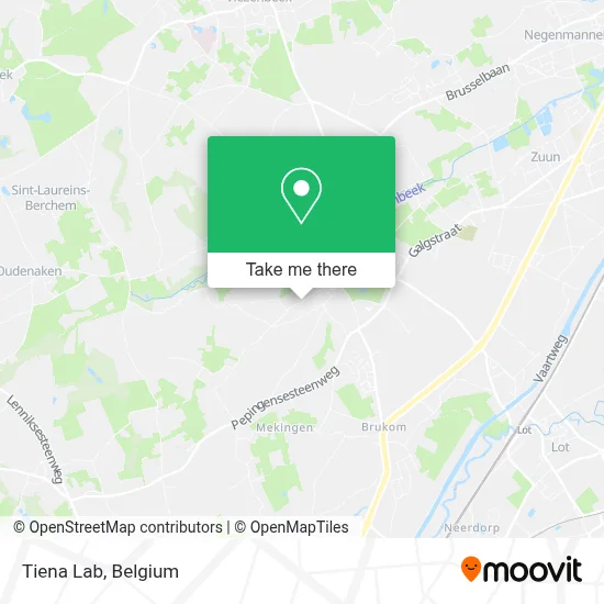 Tiena Lab map