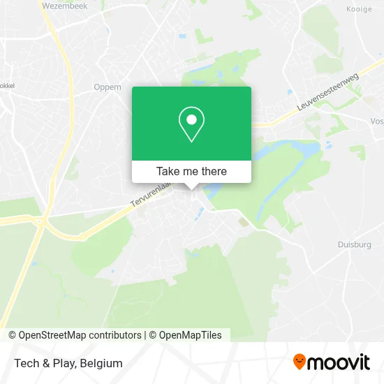 Tech & Play map
