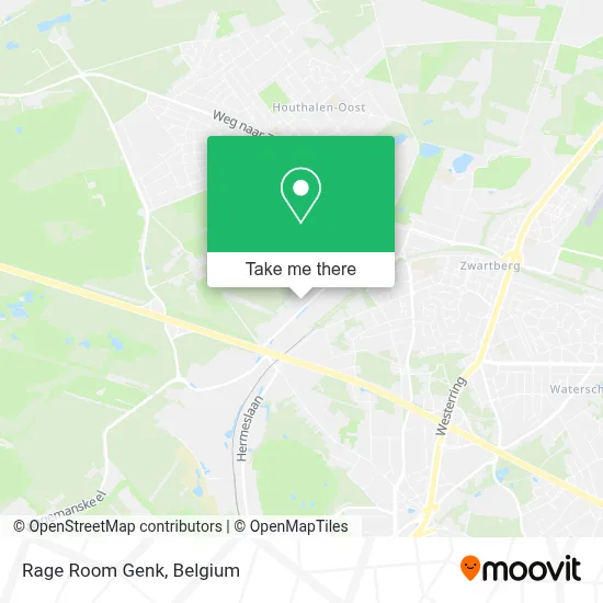 Rage Room Genk plan