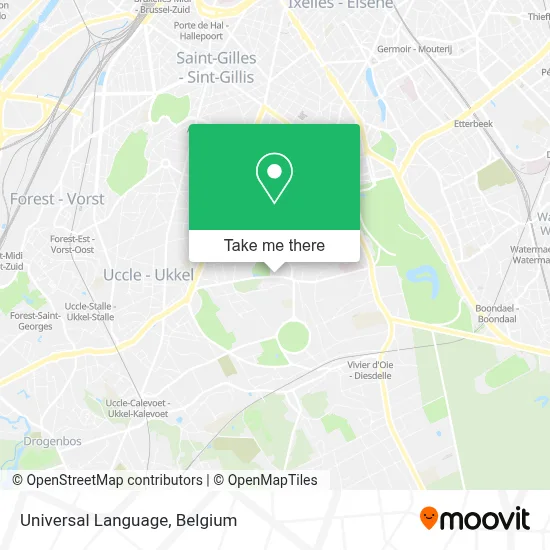 Universal Language map