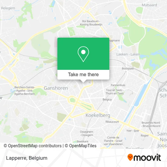 Lapperre map