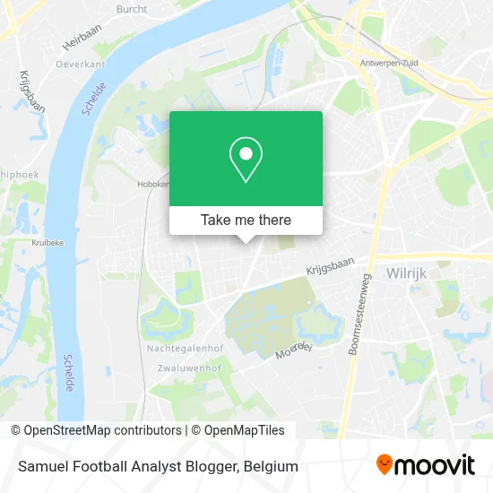 Samuel Football Analyst Blogger map