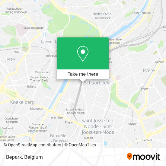 Bepark map