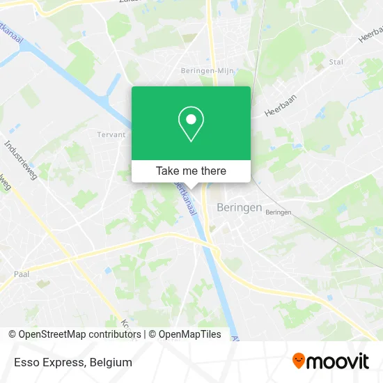 Esso Express map