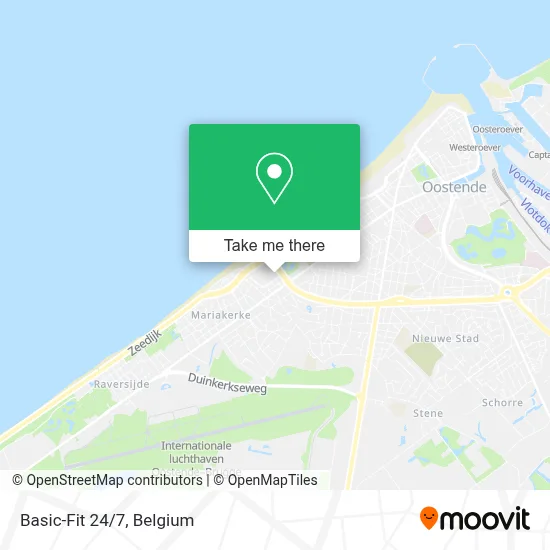 Basic-Fit 24/7 map