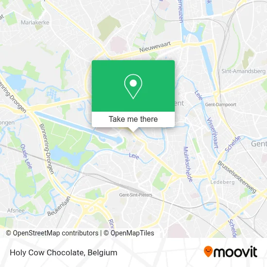 Holy Cow Chocolate map