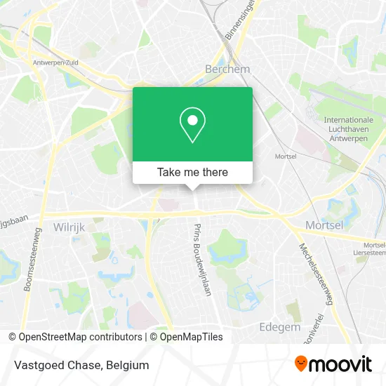 Vastgoed Chase map