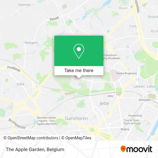 The Apple Garden map