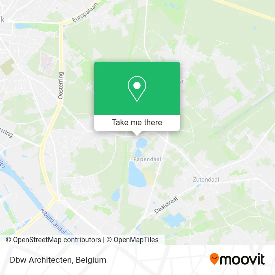 Dbw Architecten map