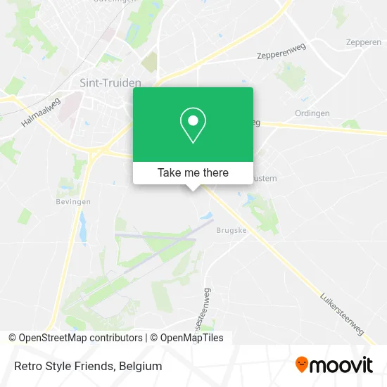 Retro Style Friends map