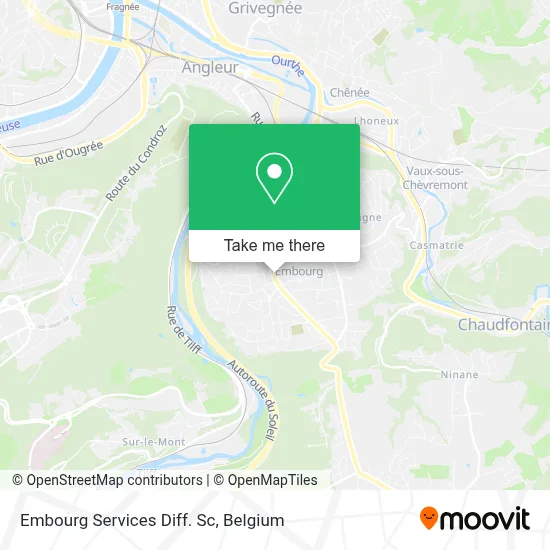 Embourg Services Diff. Sc map