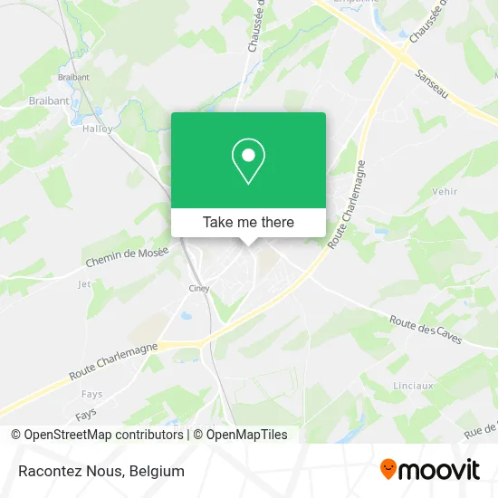 Racontez Nous map