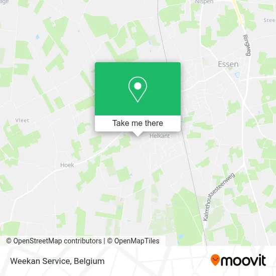 Weekan Service map