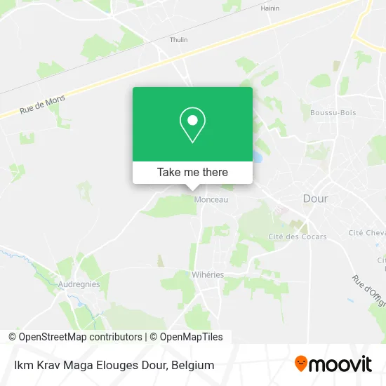 Ikm Krav Maga Elouges Dour plan
