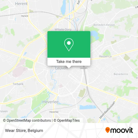 Wear Store map