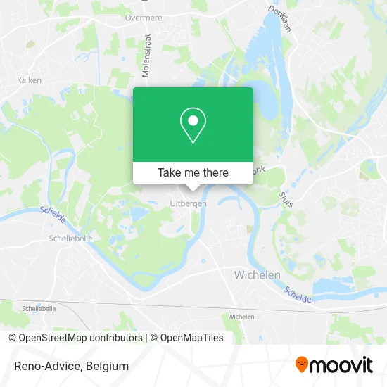 Reno-Advice map