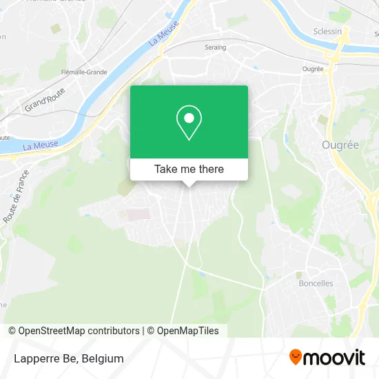 Lapperre Be map